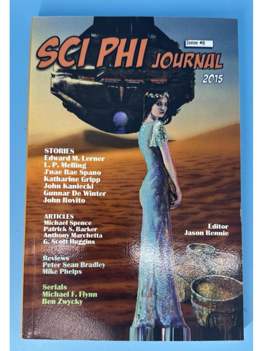 Sci Phi Journal Issue #8 November 2015 Sci-Fi Philosophy Magazine Paperback